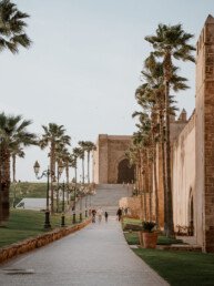 the city of rabat in morocco