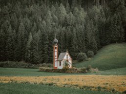 church in val di funes